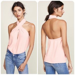 Amanda Uprichard • Beckett Top in Dusty Rose • Sleeveless Blouse • S • $178